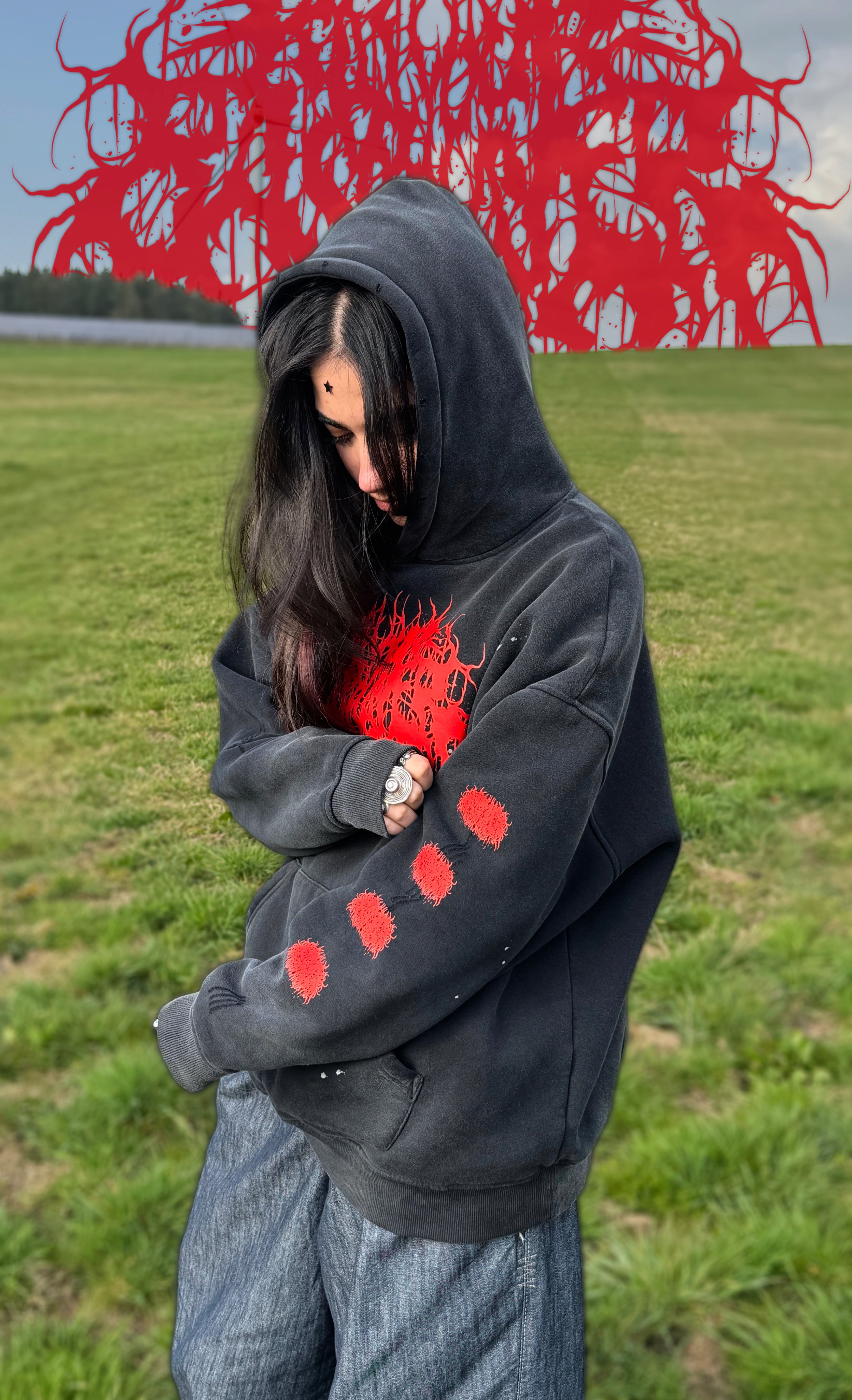 WORN STYLE SLAM LOGO HOODIE