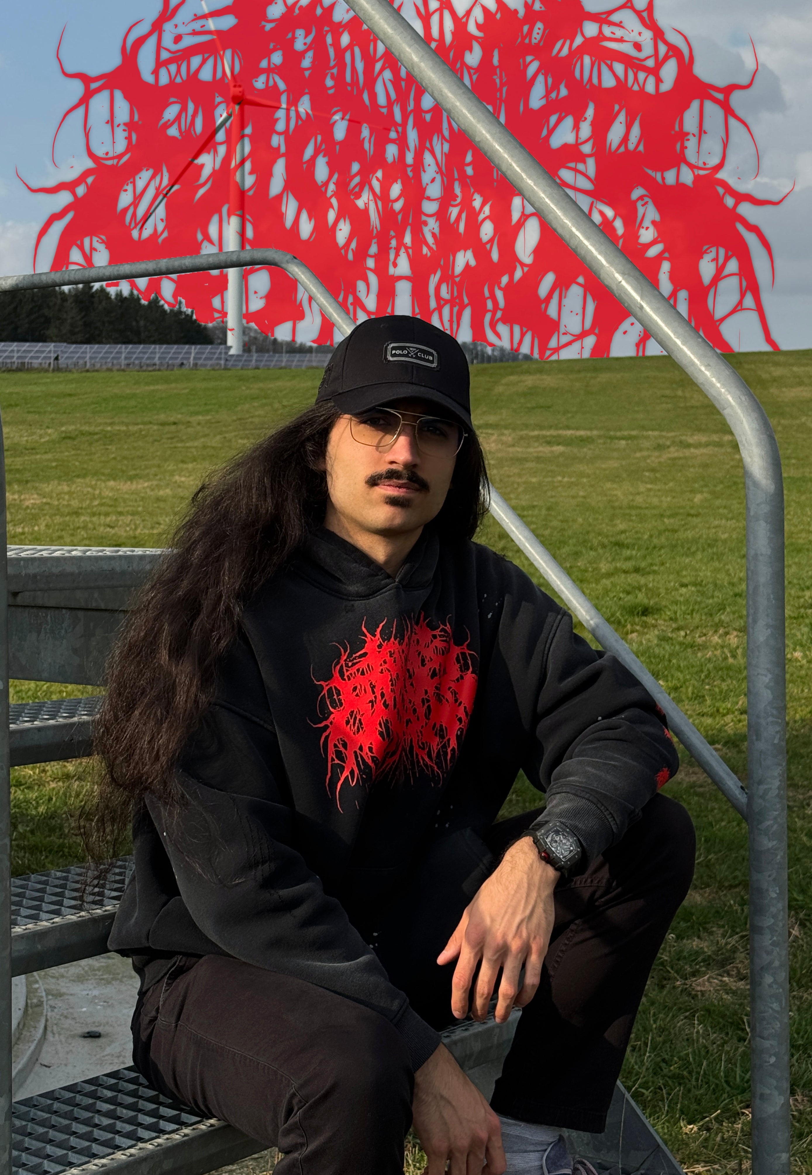 WORN STYLE SLAM LOGO HOODIE