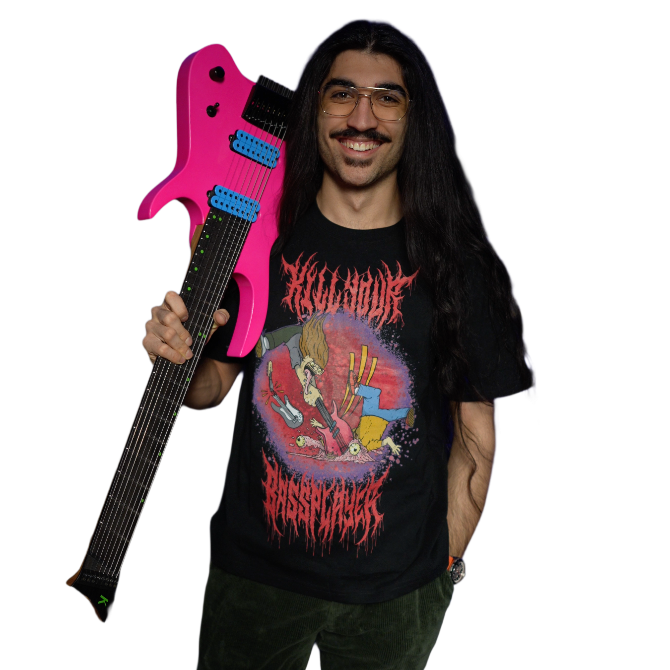 Bass Player Graphic Tee