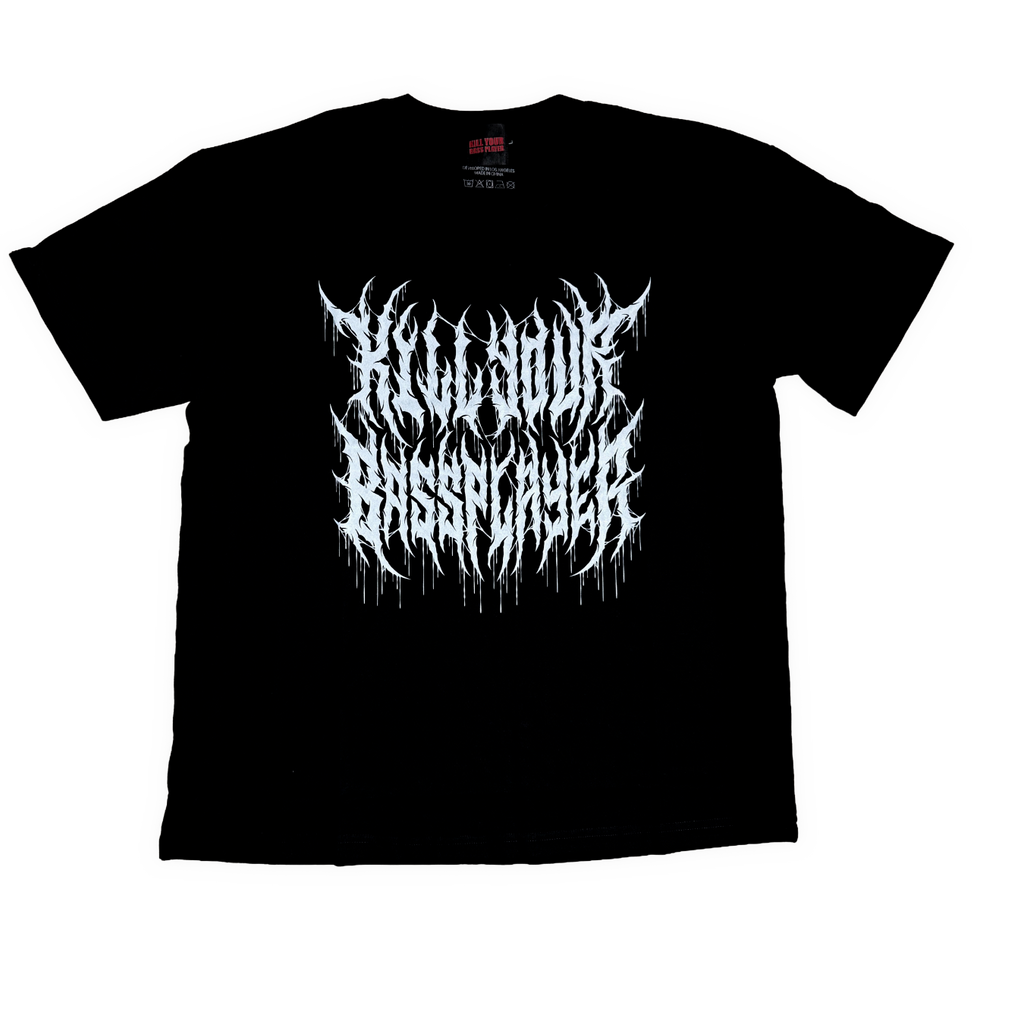 White Logo Tee